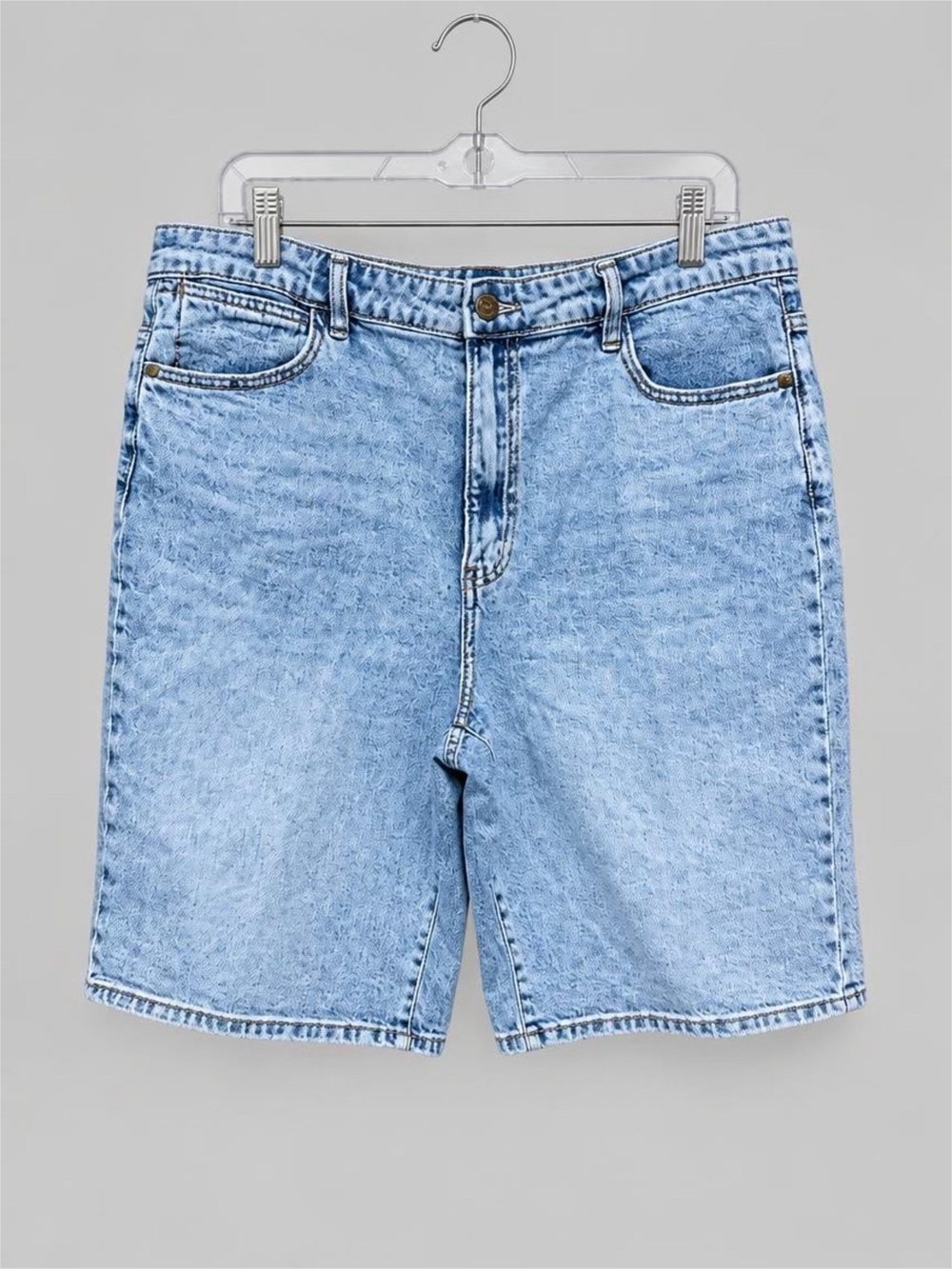 Light Blue Denim Women’s Shorts - 14